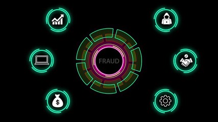 The animated and Business,Technology, Webinar insurance fraud and team building analytics digital SEO marketing data. Creative, innovation coaching leader meeting concept 4K animation video. - Powered by Adobe