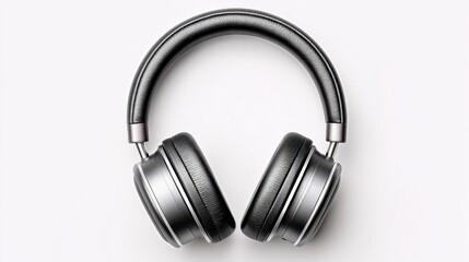 Sleek, modern, over-ear headphones against a clean white background