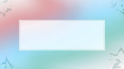 Obraz premium Abstract Vector Background with Frame Minimal Geometric Design with Elegant Borders for Modern Projects