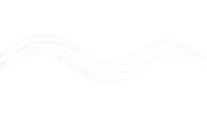 White wavy textured brush stroke element for creative art designs