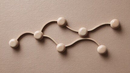 Wooden molecule structure representing equity valuation roadmap and financial analysis of asset value