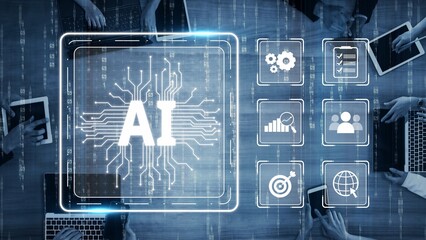 AI Assistant Brain Processor with LLM Technology, Big Data, Machine Learning, Generative AI for Business Support, Future Agentic AI Technology and Artificial Intelligence Prompt Engineering. Muxer