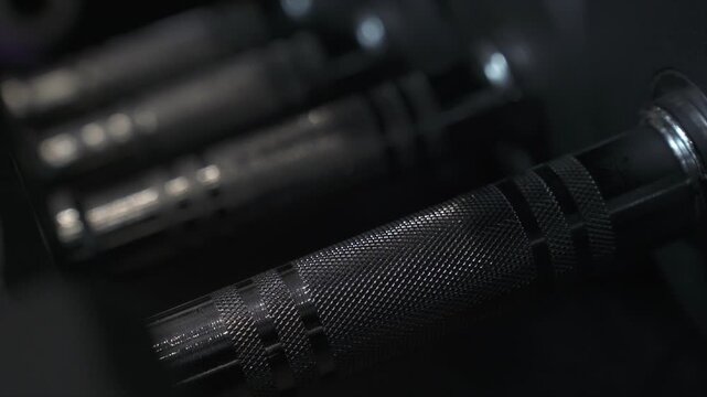 고립시키는, 검다, 설비, 공구, 개체, 강철, 금속, 아령, 운동, 헬스