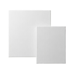 Fototapeta premium Mockup stationery elements isolated on transparent background