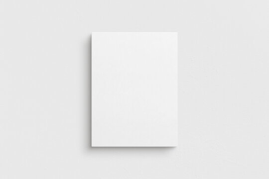 Canvas mockup 3:4. Single canvas mockup. Clean, modern, minimalist, bright. Portrait. Vertical.