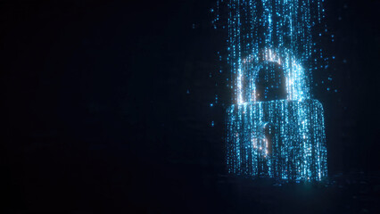 Digital Lock Security Concept