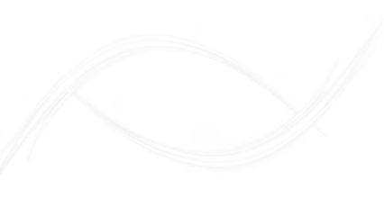 Dynamic white brush stroke abstract eye-like infinity symbol art