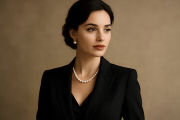 portrait of a young woman