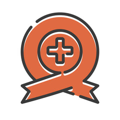 Fototapeta premium Medical sign icon