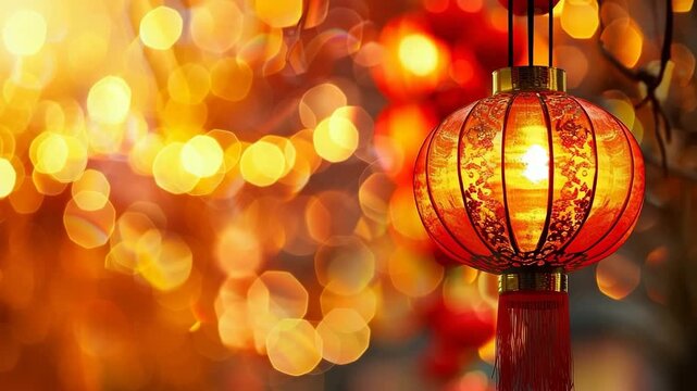 Holiday composition for celebrate chinese festival of lanterns
