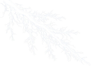 White lightning bolt electrical power strike storm energy weather