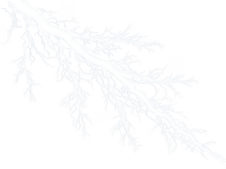 White lightning bolt electrical power strike storm energy weather