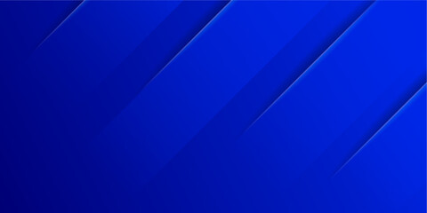 Fototapeta premium Vibrant Blue Abstract Background with Modern Diagonal Overlap Layers and Light Effect