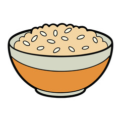 A warm bowl of oatmeal topped with fresh fruits and nuts, offering a wholesome, hearty breakfast that’s rich in fiber, nourishing, comforting, and perfect for a healthy start.
