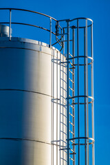 modern industry silo in austria