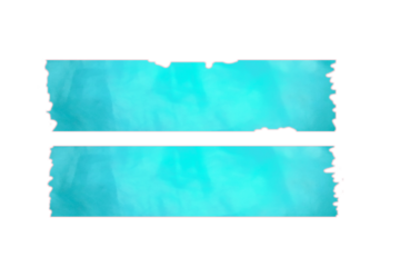 Minimalist Blue And Purple Decorative Tape Strips