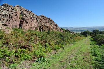 Veduta dell'altopiano di S'Aspru