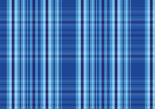 Blue Plaid Seamless Pattern Digital Background For Fabric Wallpaper And Branding