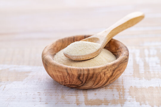Xanthan gum  -  polysaccharide used in food industry as thickening agent and stabilizer