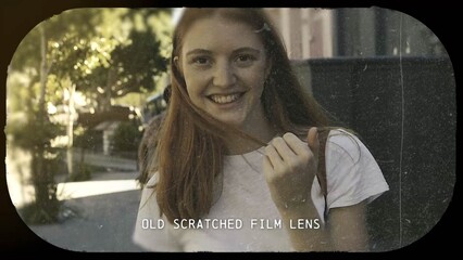 Old Scratched Film Lens