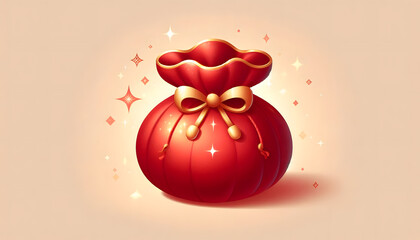 붉은말 일러스트