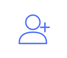 profile account add member contacts icon