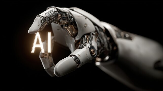 Ai assistant pondering a difficult problem, offering support and guidance, personalized learning for the future of technology, content generator Ai - Powered by Adobe