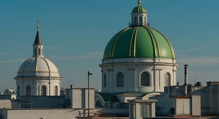 Domes of Historic Church