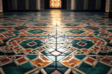 Naklejka premium Ornate Floor Tiles