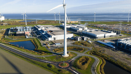 Eemshaven Hyperscale: Aerial Cloud Computing Center