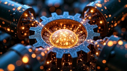 Flame Tooth Device Decorative Technology Art Zone