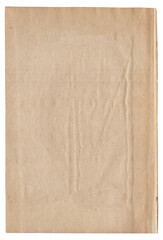 Vintage background of old ancient torn paper texture isolated