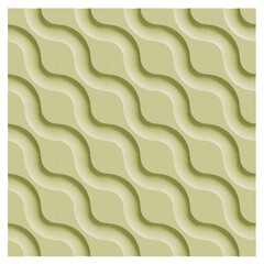 3D Gypsum wall panel