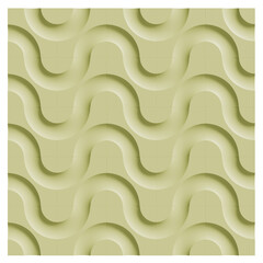 3D Gypsum wall panel