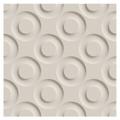 3D Gypsum wall panel