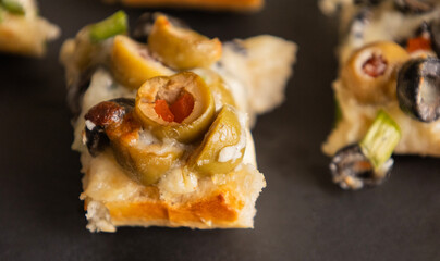 Cheese and Olives Bread Appetizer – Holiday Treat