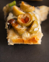 Cheese and Olives Bread Appetizer – Holiday Treat