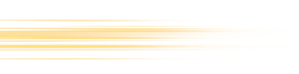 Gold horizontal lens flares pack. Laser beams, horizontal light rays. Beautiful light flares. Glowing streaks on light background. Light line effect gold png. 