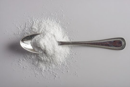 Top-View of Boric Acid Crystals in Spoon: A Look at Health-Centric Chemical Safety and Laboratory Handling