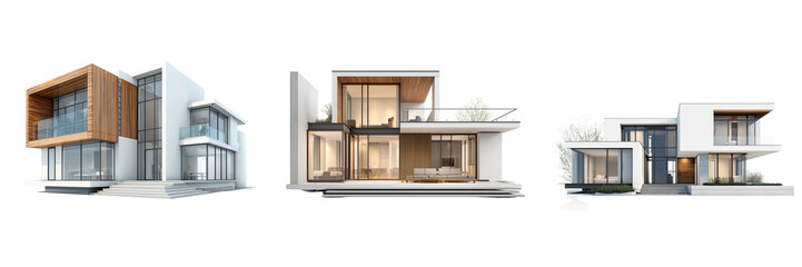 Set of A home icon topped with vibrant green trees and the word &ldquo;HOTEL&rdquo; printed below on transparent png background. Ai generated