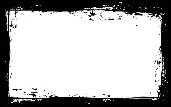 Computer designed highly detailed grunge border with space for your text or image. Grunge retro style frame