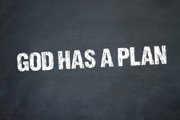 Obraz premium God has a plan 