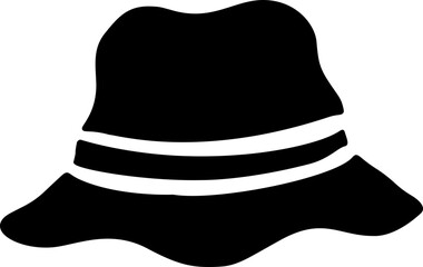 Hat Hand Drawn Silhouette