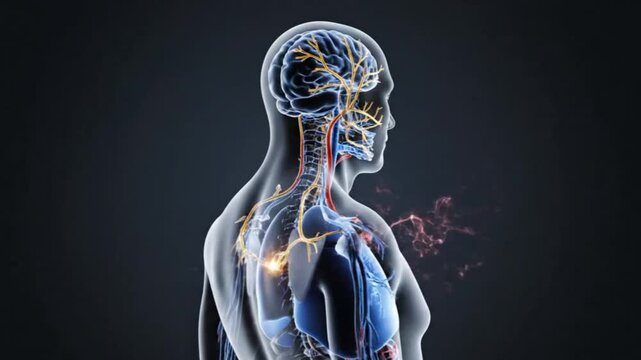 Modern Human Body Organ System Animation for Medical Education