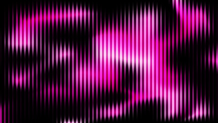 Futuristic Vertical Glass Morphism Background with Pink Neon Light Stripes.