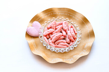 柿の種　あまおう苺味