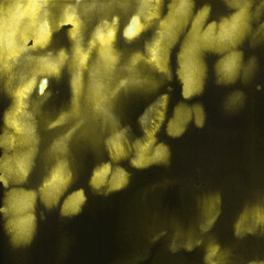 Bright painted golden and yellow watercolor texture. Hand drawn background