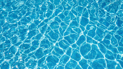 Obraz premium Blue Swimming Pool Water Texture