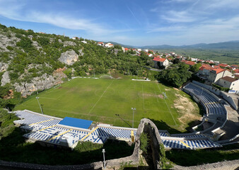 Imotski Football Club Stadium or Gospin Dolac City Stadium (Imotski, Croatia) - Stadion nogometnog kluba Imotski ili Gradski stadion Gospin dolac (Imotski, Hrvatska)
