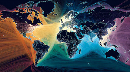  Map of global shipping routes disrupted by geopolitical tensions (1)